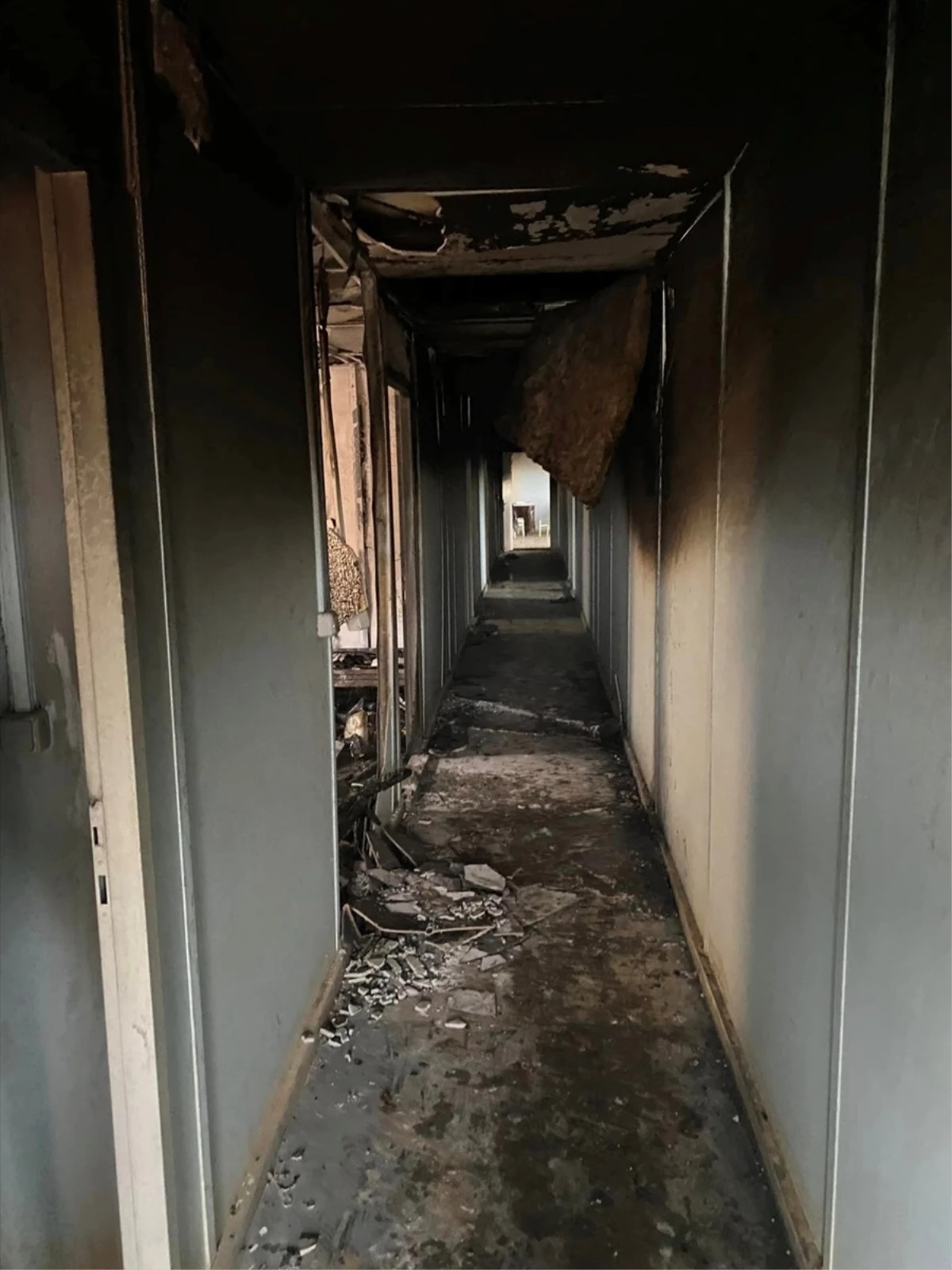 Karabük\'ün Eflani ilçesinde konteynerde çıkan yangın söndürüldü