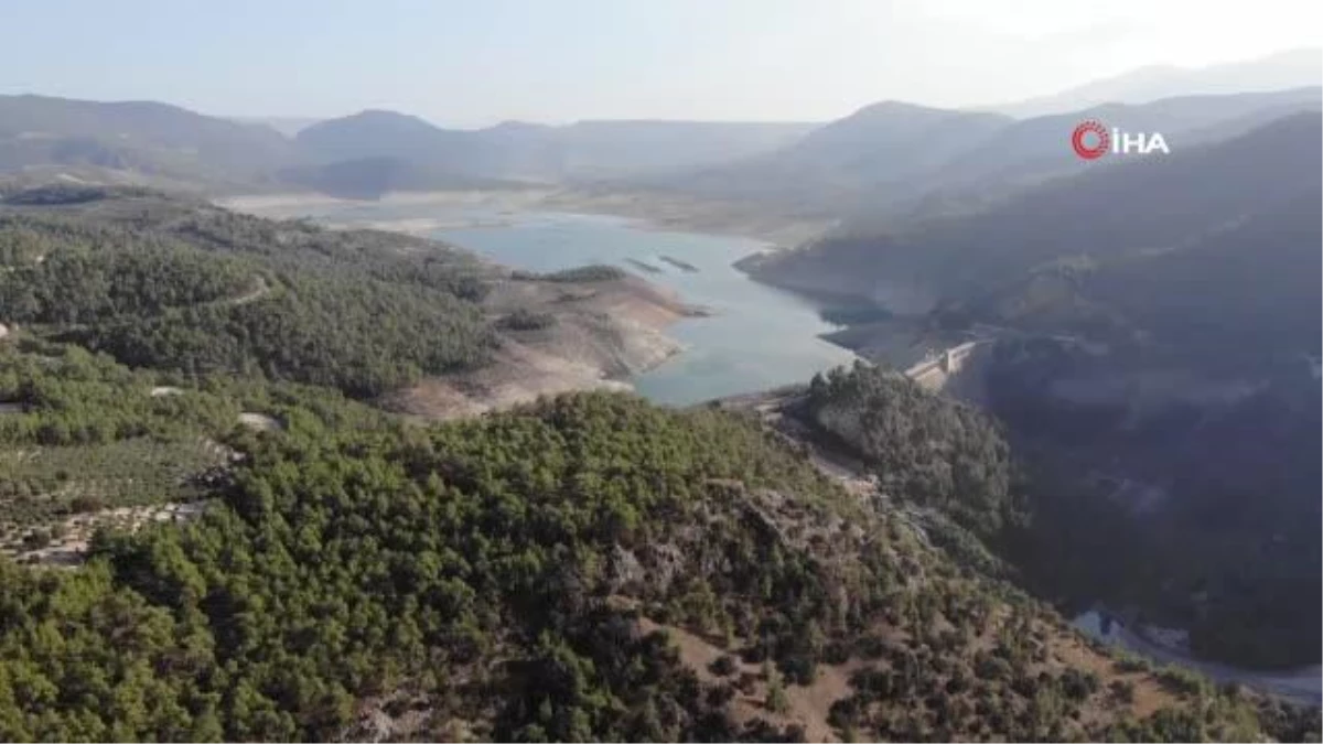Kemer Barajı\'nda su seviyesi alarm veriyor