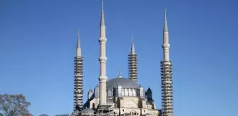 Mimar Sinan'ın Selimiye Camisi'nde Restorasyon Çalışmaları Devam Ediyor