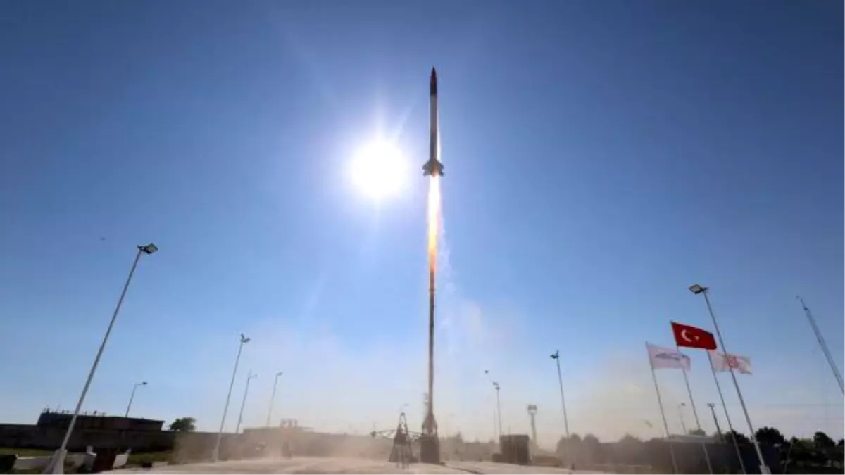 Milli Roket SORS, 100 km İrtifayı Geçti