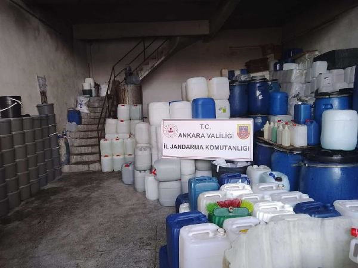 Ankara\'da 15 Ton Sahte Deterjan Ele Geçirildi