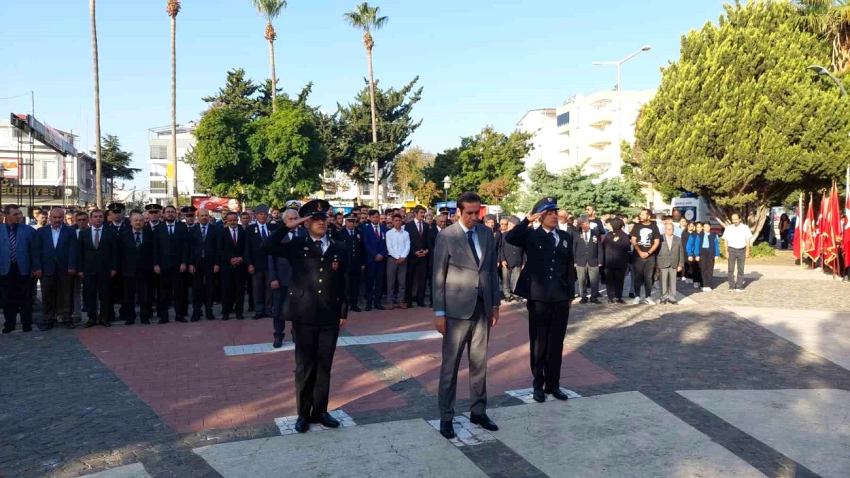 Atatürk\'ün ölüm yıl dönümü Mersin\'de törenle anıldı