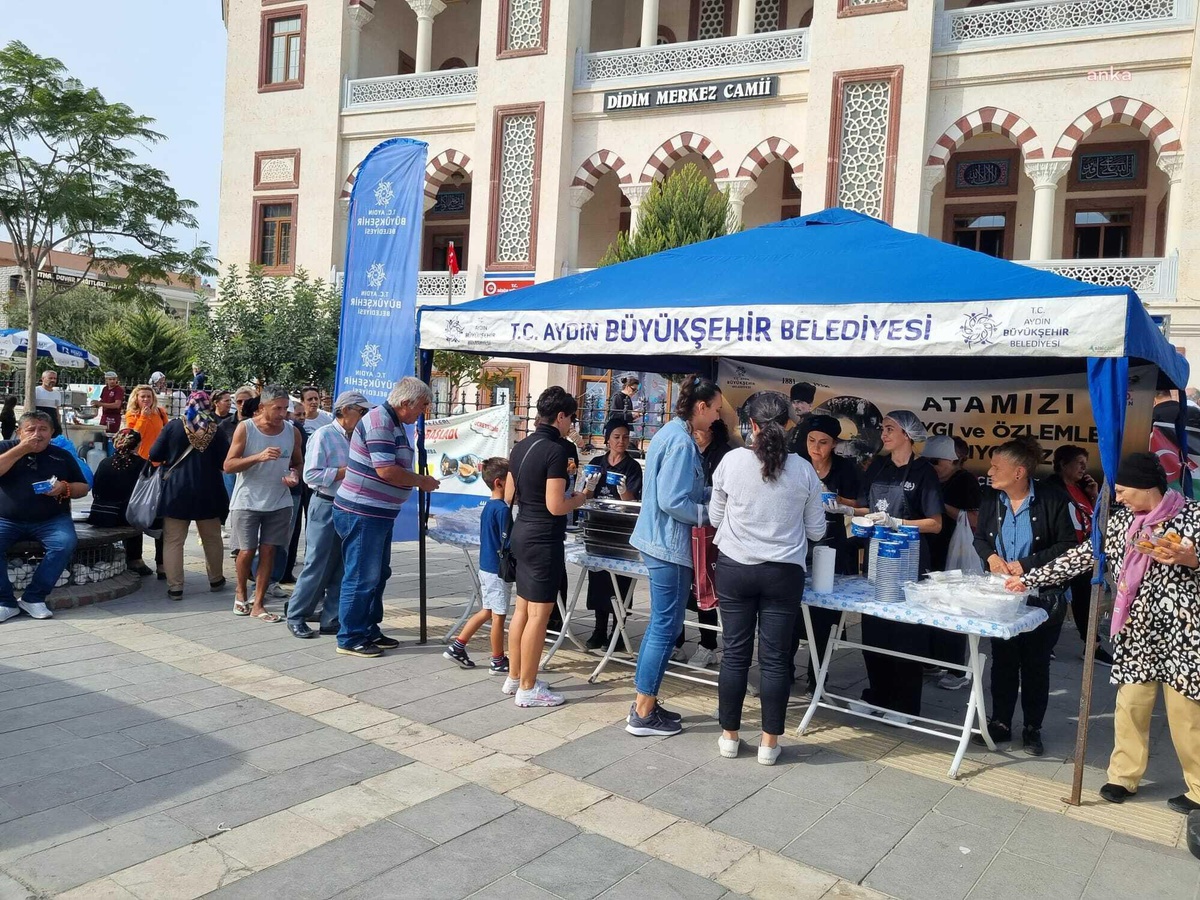 Aydın Büyükşehir Belediyesi, Atatürk\'ü Anma Hayrı Düzenledi