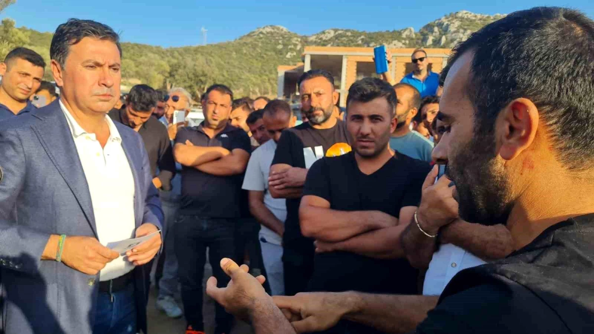 Bodrum Belediye Başkanı Ahmet Aras, Kaçak Yapıları İnceledi