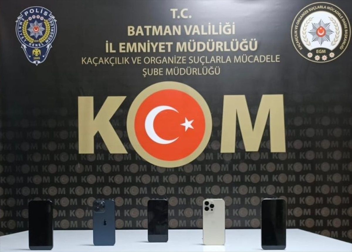 Batman\'da düzenlenen kaçakçılık operasyonunda 6 şüpheli gözaltına alındı