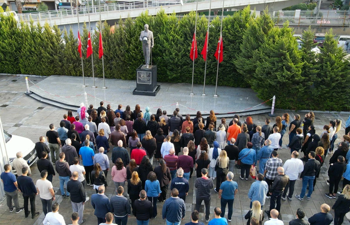 Bayraklı\'da Atatürk\'ü Anma Törenleri