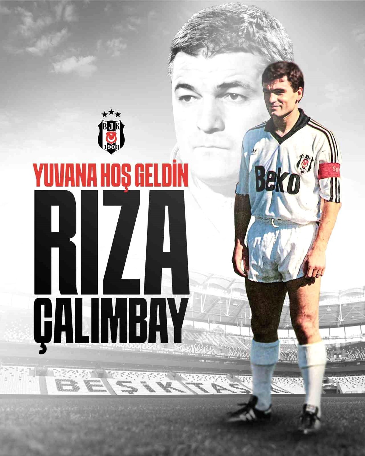 Beşiktaş, Rıza Çalımbay\'ı teknik direktör olarak açıkladı