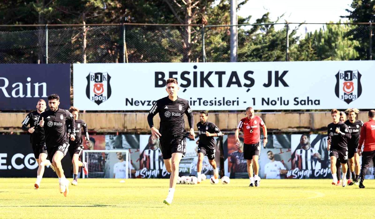 Beşiktaş, Başakşehir maçı hazırlıklarına başladı