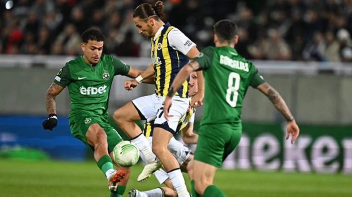 Fenerbahçe, Konferans Ligi\'nde Ludogorets\'e deplasmanda 2-0 mağlup oldu