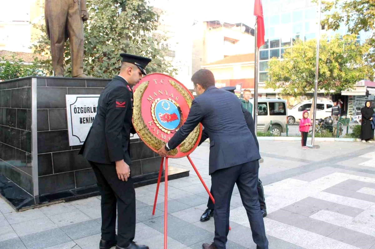 Gazi Mustafa Kemal Atatürk ölüm yıldönümünde Manyas\'ta törenle anıldı