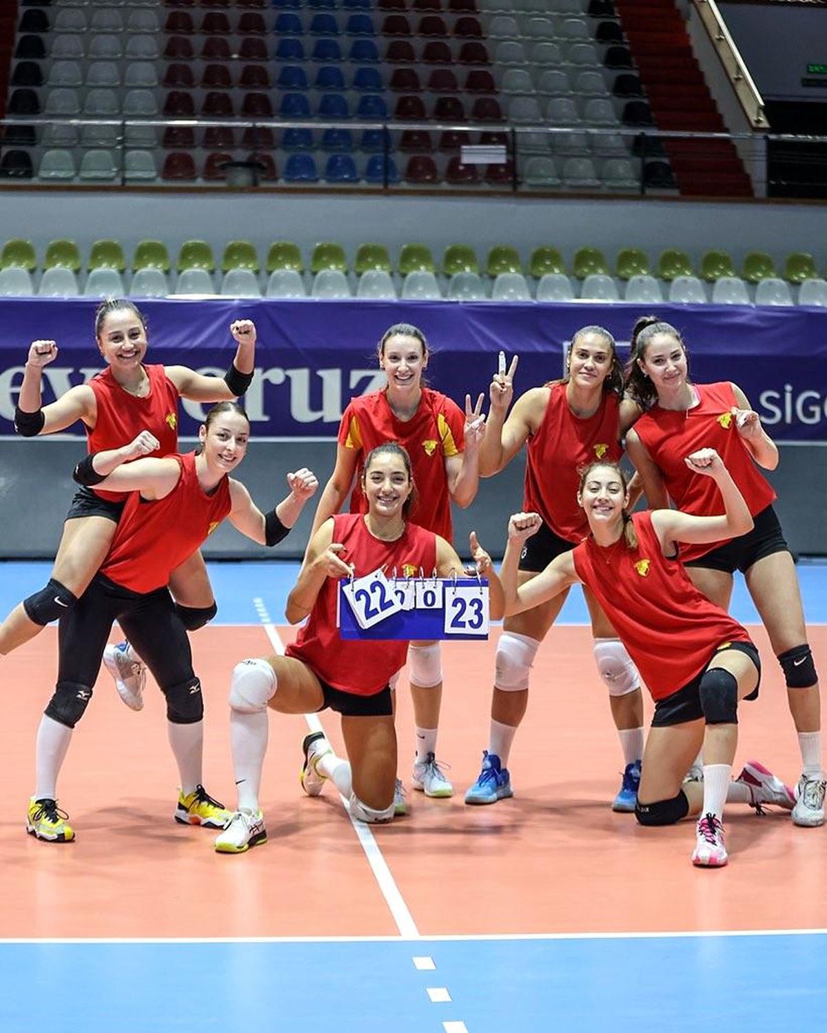 Göztepe Voleybol, BB Bodrumspor maçı için hazırlıklarını tamamladı