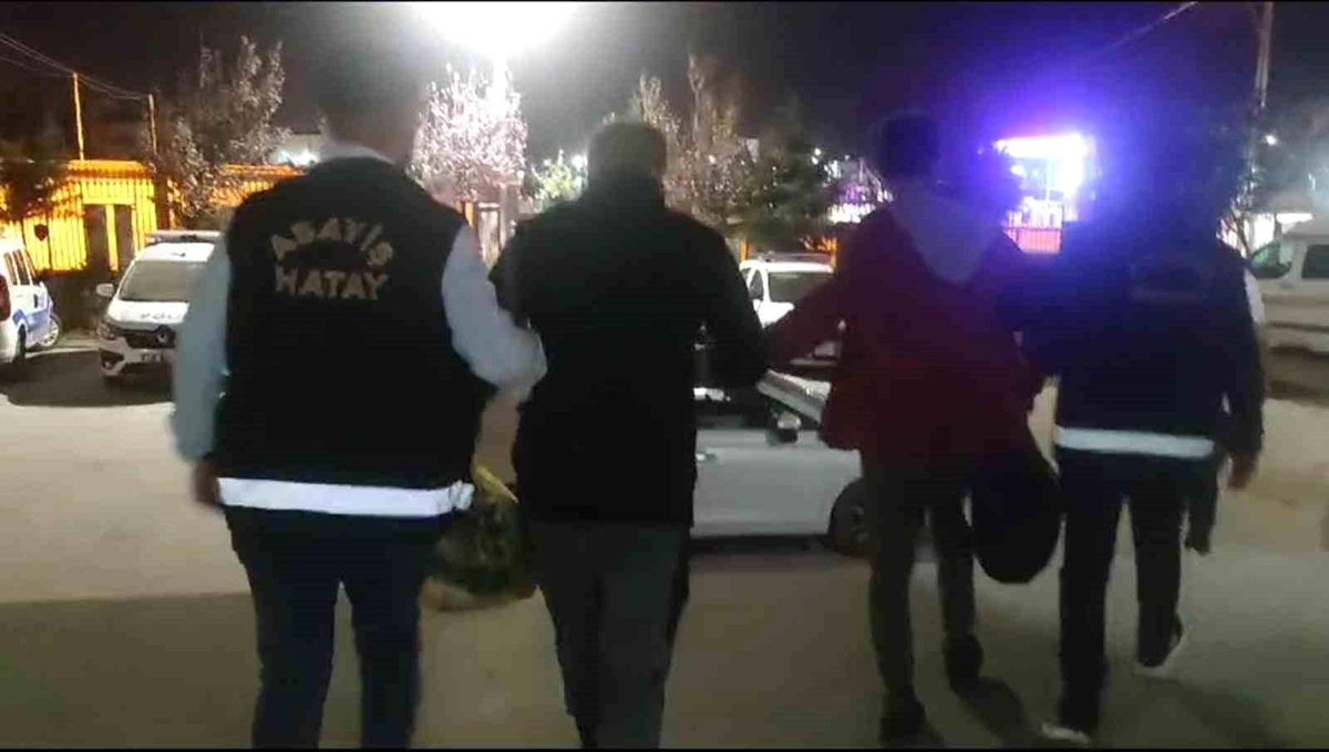 Hatay\'da Hırsızlık Yapan 5 Kişi Tutuklandı
