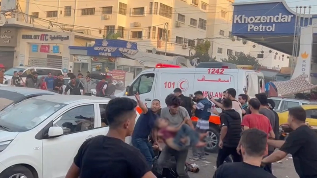 İsrail, yine Gazze\'deki Şifa Hastanesini bombaladı! Ölü ve yaralılar var