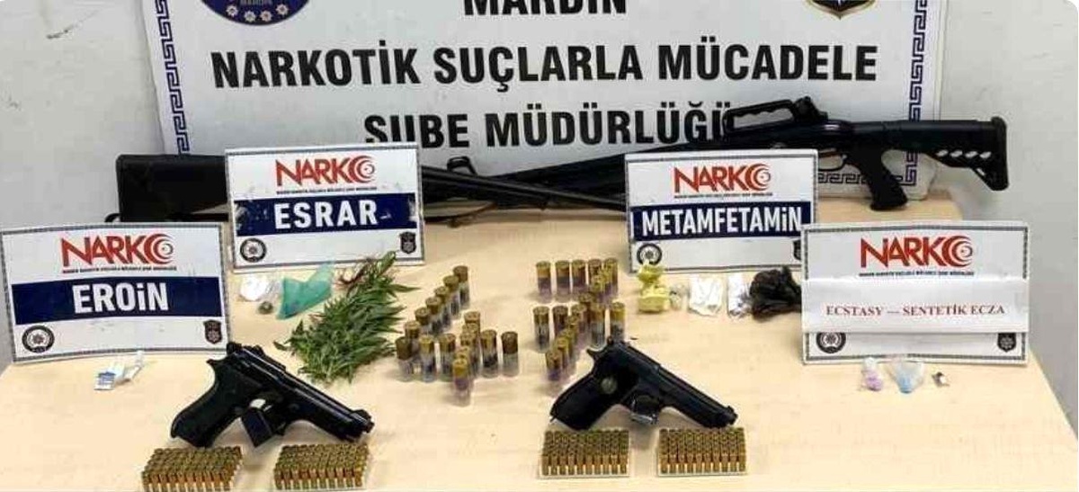 Mardin\'de yapılan uyuşturucu operasyonunda 11 kişi tutuklandı
