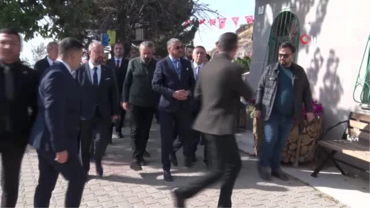 MHP İl Başkanı Alparslan Doğan Hüseyin Gazi Türbesini ziyaret etti