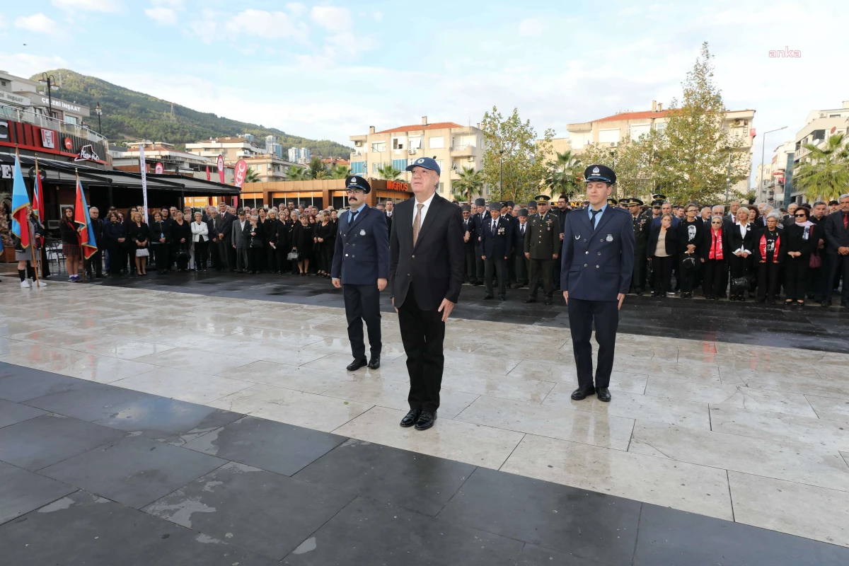 Narlıdere\'de Atatürk\'ü Anma Töreni Düzenlendi
