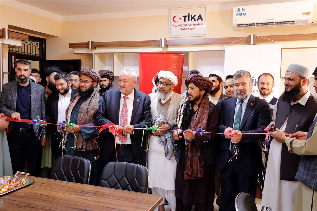 TİKA, Afganistan\'daki üniversite kütüphanesini yeniledi
