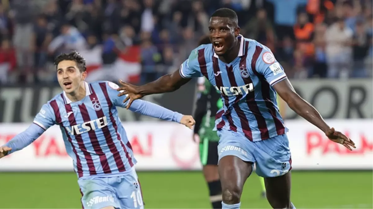 Trabzonspor, Konyaspor\'u 2-1 mağlup etti