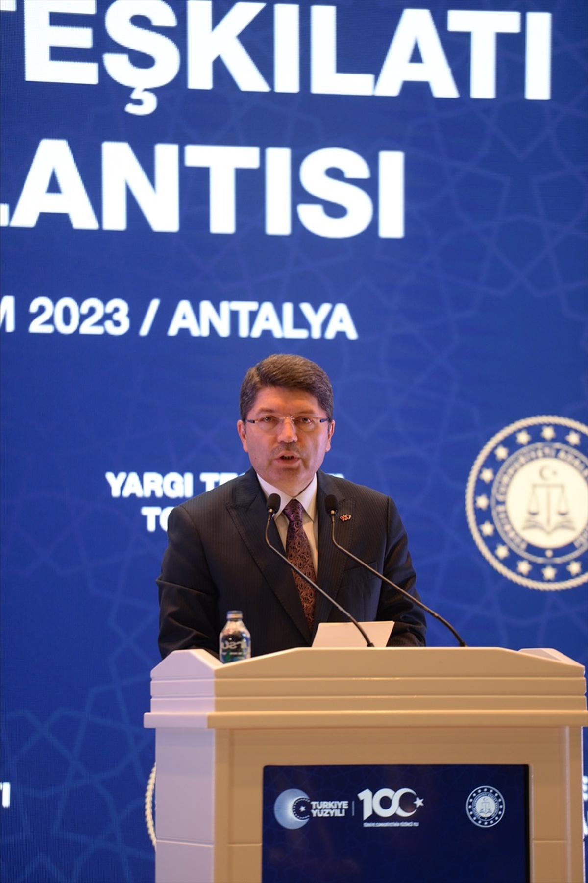 Adalet Bakanı Tunç, Yargı Teşkilatı Toplantısı\'nda konuştu: (1)