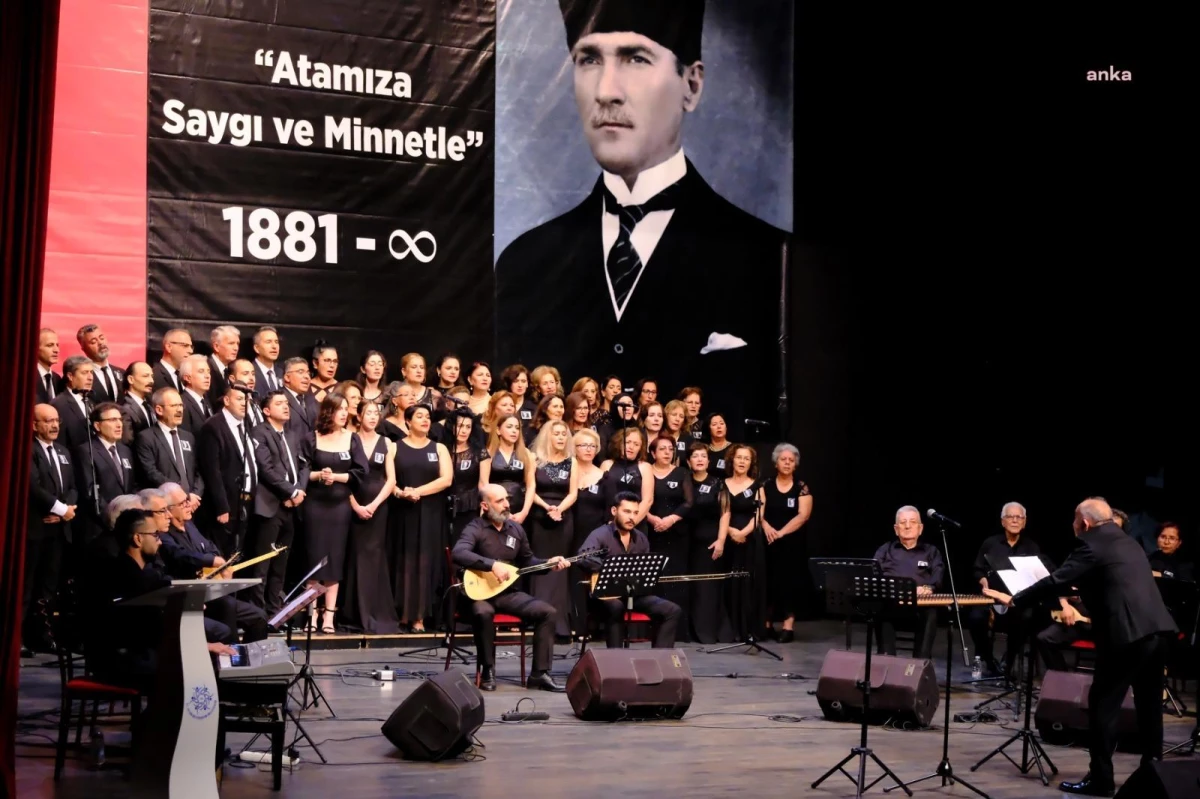 Aydın Büyükşehir Belediyesi, Atatürk\'ün Sevdiği Türküler konseriyle anıldı