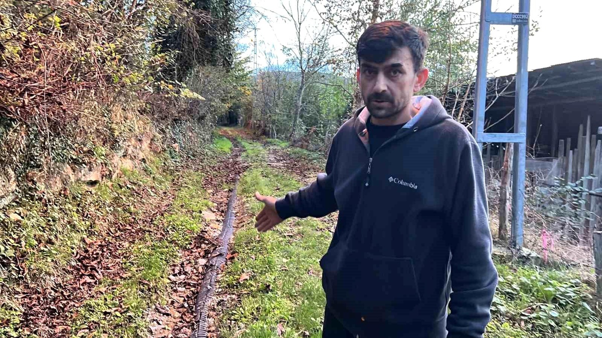 Zonguldak\'ın Durupınar köyünde yolların durumu köy sakinlerinin tepkisine neden oldu