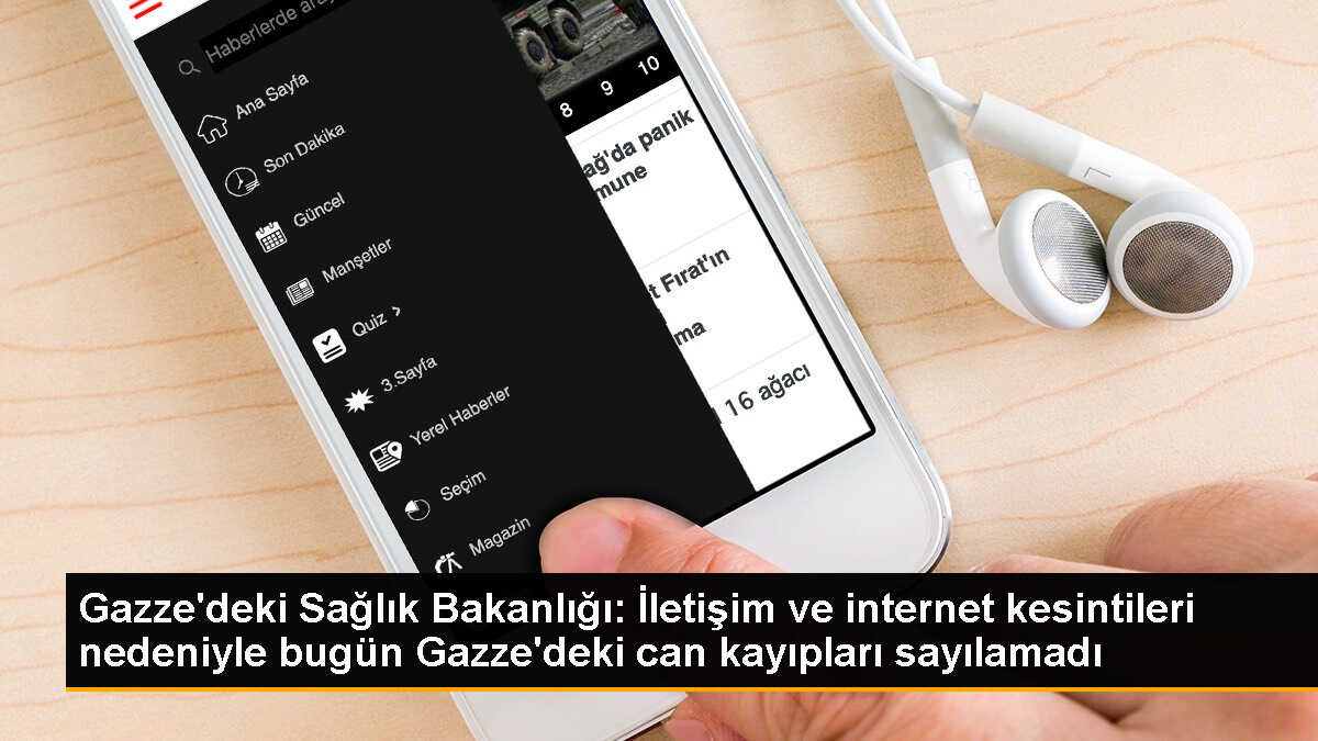 Gazze\'deki Sağlık Bakanlığı: İletişim ve internet kesintileri nedeniyle bugün Gazze\'deki can kayıpları sayılamadı