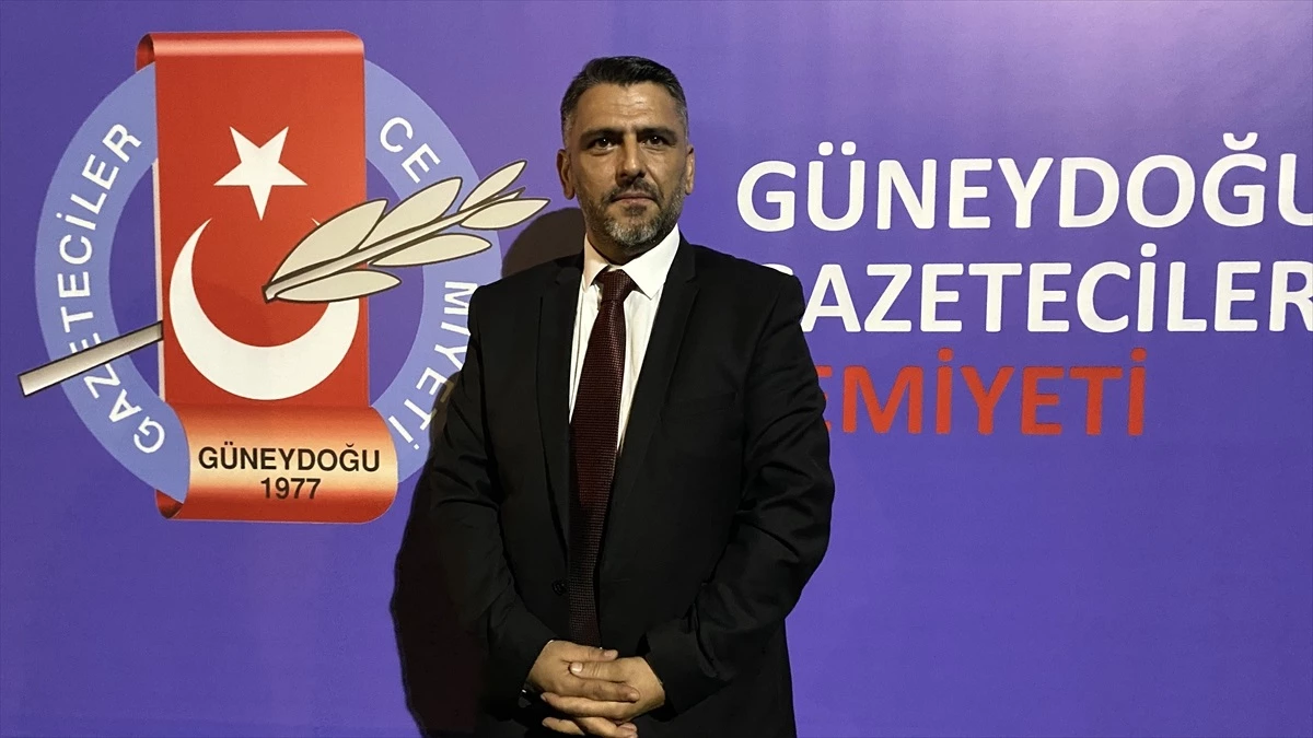 Felat Bozarslan Güneydoğu Gazeteciler Cemiyeti Başkanı Seçildi