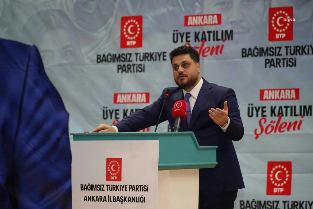 BTP Genel Başkanı Hüseyin Baş, Diyanet İşleri Başkanı Ali Erbaş\'a tepki gösterdi