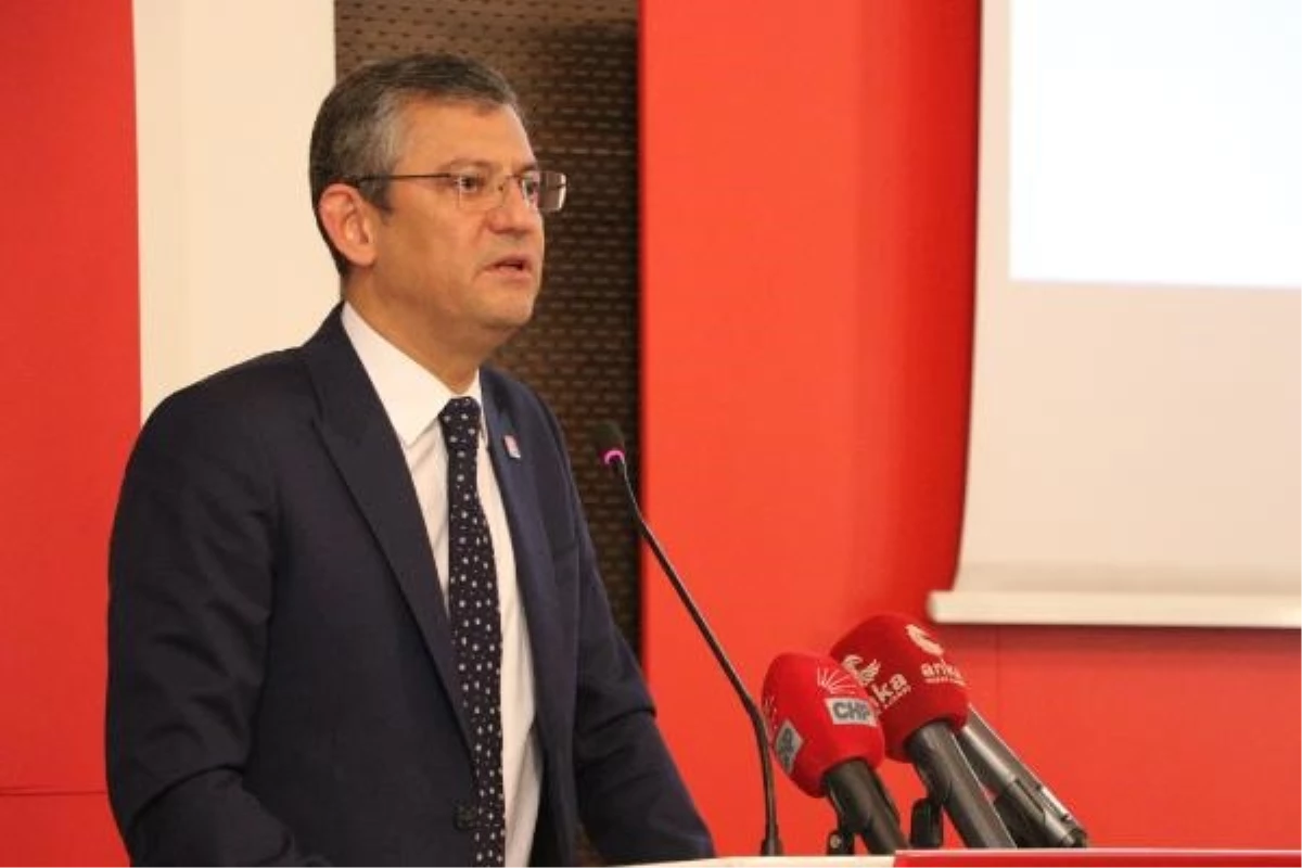 CHP Genel Başkanı Özgür Özel: Hiçbir belediye başkanı hak etmediği bir yere gelmeyecek