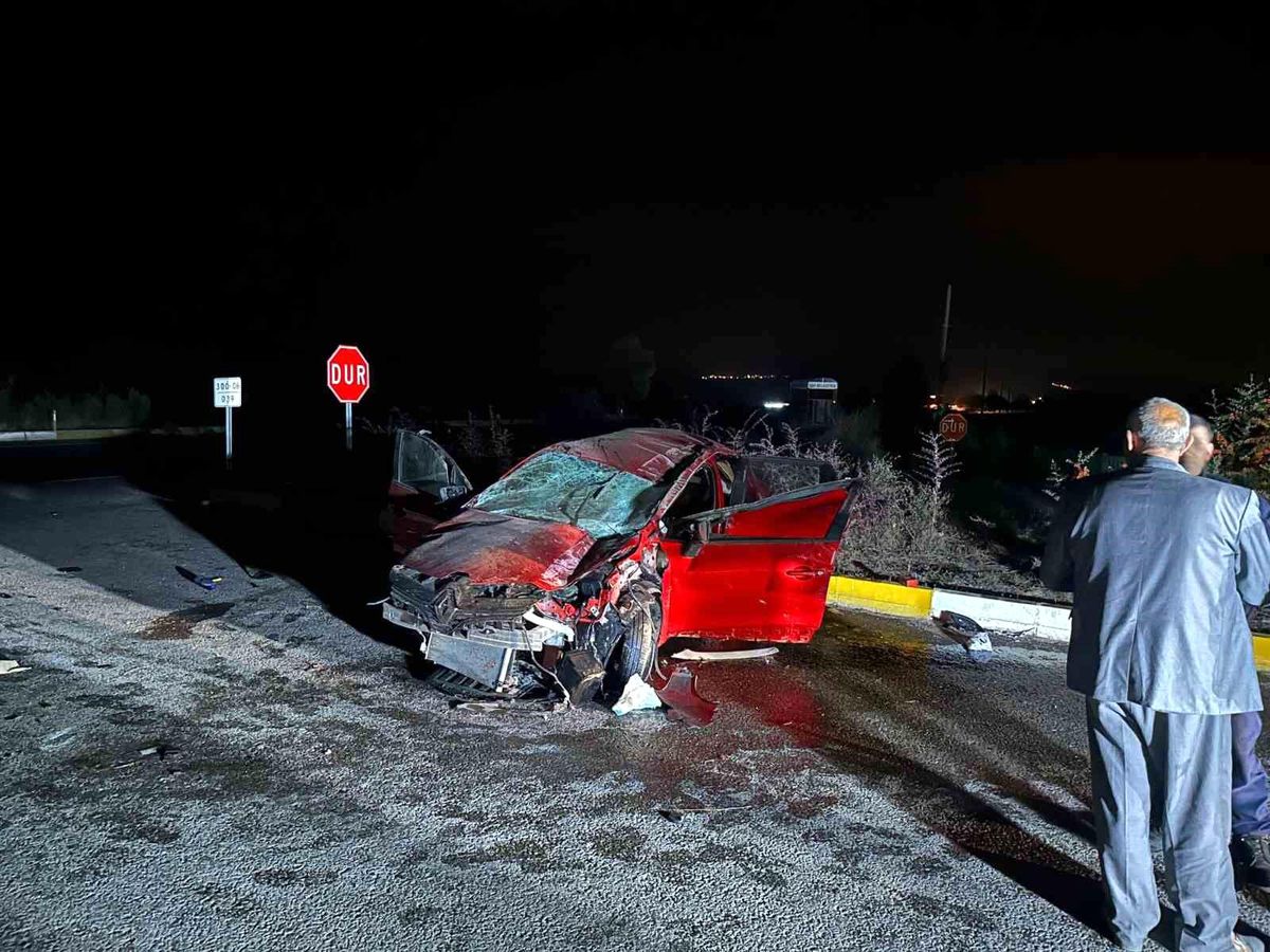Afyonkarahisar\'da Kontrolden Çıkan Otomobil Sürücüsü Hayatını Kaybetti