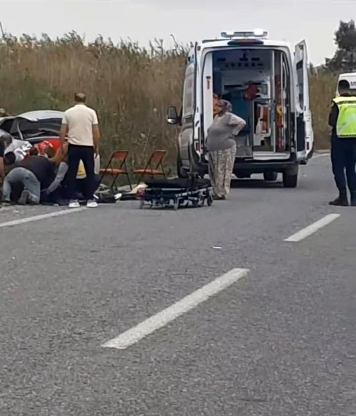 Söke-Didim Yolunda Otomobil Çarpışması: 8 Yaralı