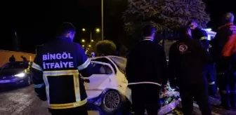 Bingöl'de meydana gelen trafik kazalarında 12 kişi yaralandı