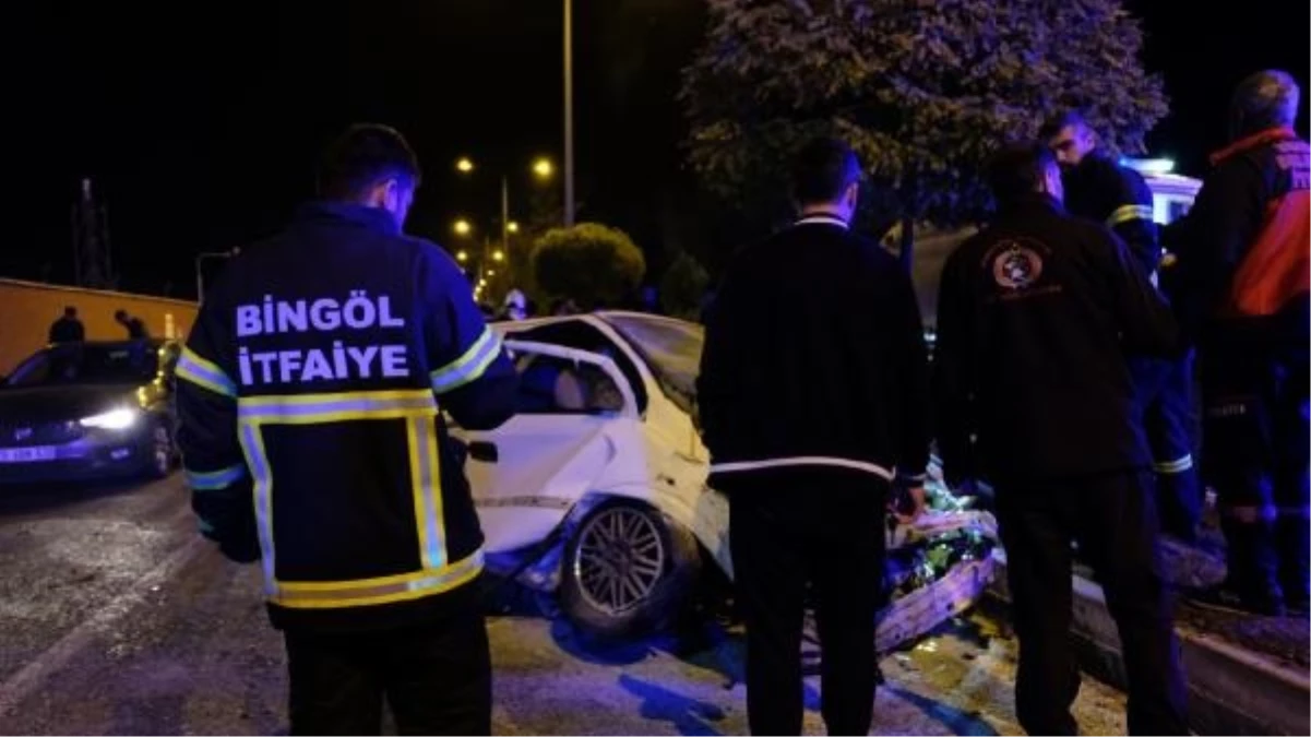 Bingöl\'de meydana gelen trafik kazalarında 12 kişi yaralandı