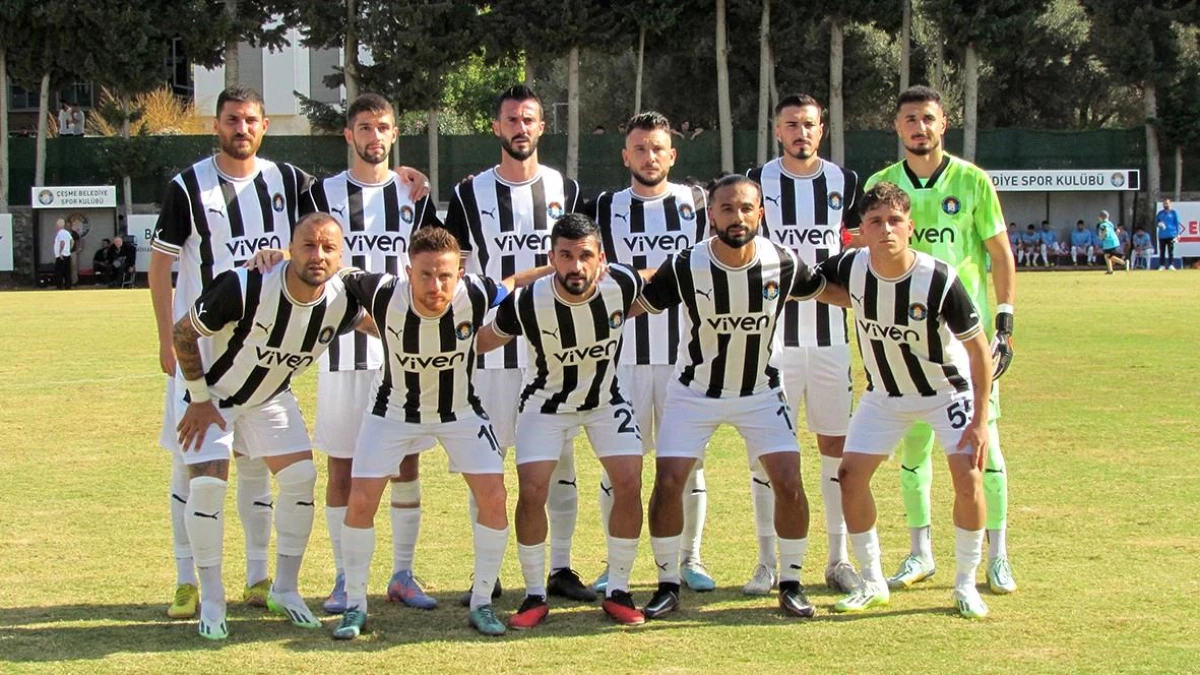 Çeşme Belediyespor, Kütahya ÖİKH\'yı 7-0 yenerek gol şov yaptı