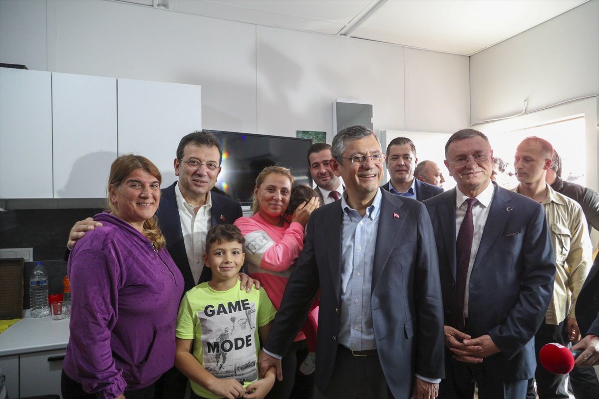 CHP Genel Başkanı Özgür Özel, Hatay\'da konuştu Açıklaması