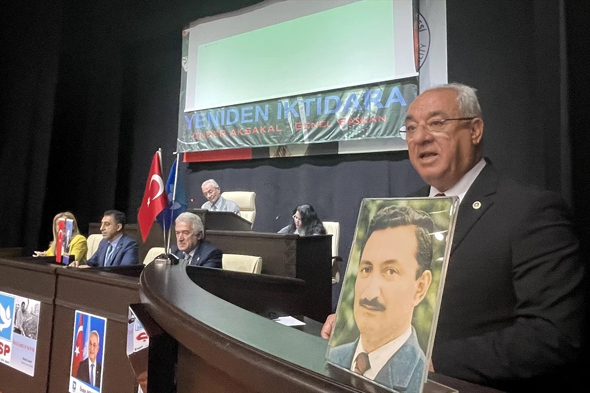 DSP Genel Başkanı Aksakal: Mecliste ve iktidar kanadının yanındayız