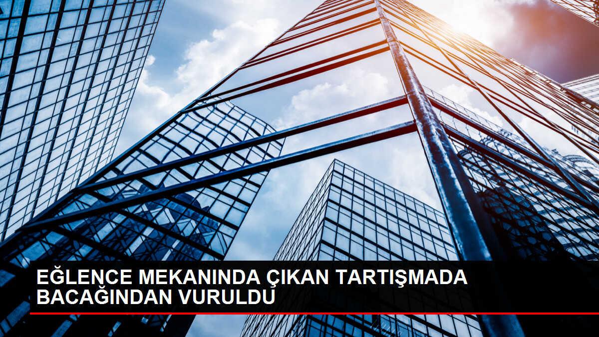 Eğlence mekanında çıkan tartışmada bir kişi tabancayla vuruldu