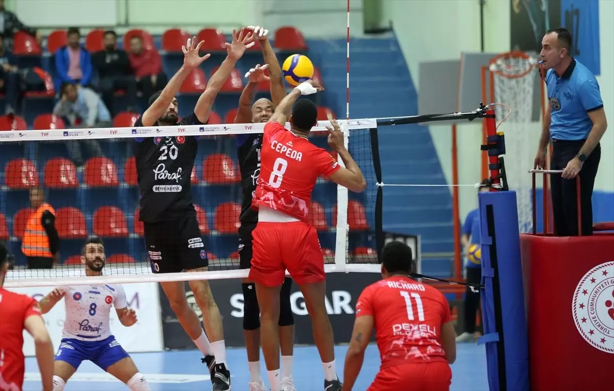 Halkbank, Develi Belediyespor\'u 3-1 Yendi