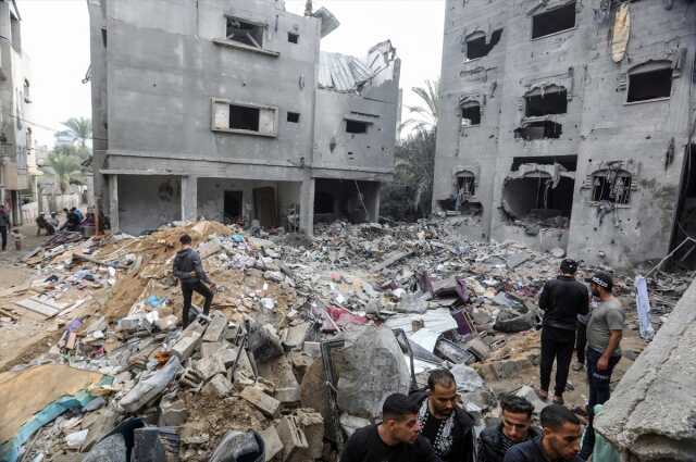 İsrail'in Gazze'ye düzenlediği saldırılarda 41 binden fazla konut tamamen yıkıldı İsrail'in Gazze'ye düzenlediği saldırılarda 41 binden fazla konut tamamen yıkıldı