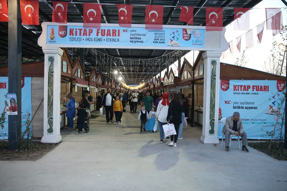 Kahramanmaraş\'ta düzenlenen EXPO 2023 Kitap Fuarı\'na 475 bin ziyaretçi