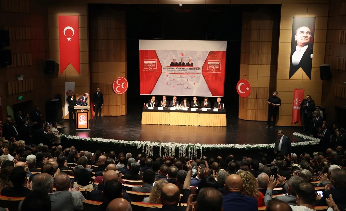 MHP Genişletilmiş Bölge İstişare Toplantısı Samsun\'da Gerçekleştirildi
