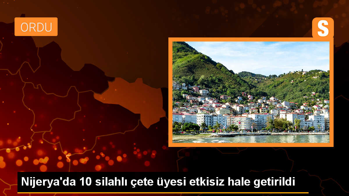 Nijerya Ordusu, Kaduna\'da 10 Silahlı Çete Üyesini Etkisiz Hale Getirdi
