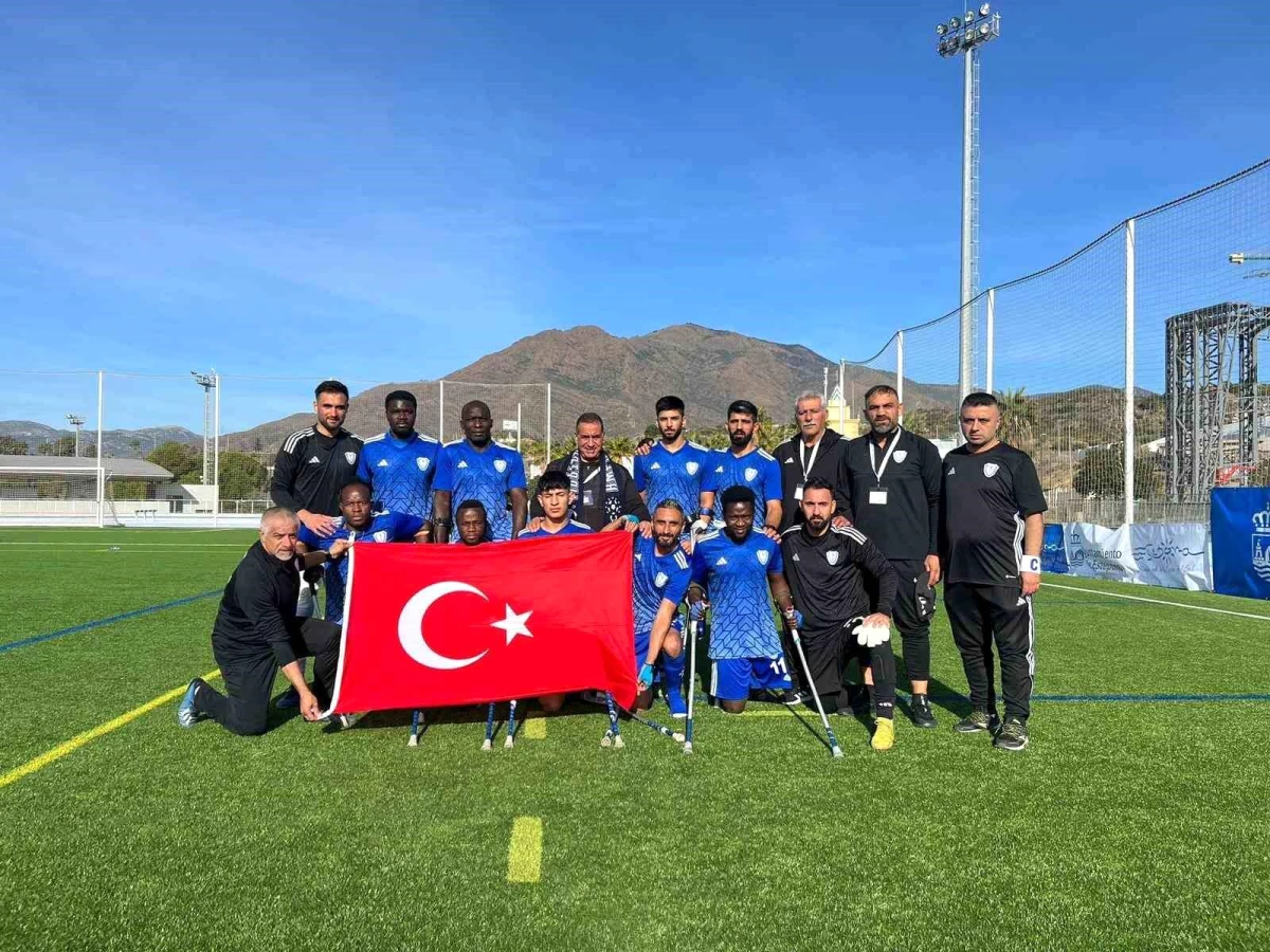 Şahinbey Ampute Futbol Takımı Şampiyonlar Ligi\'nde finale yükseldi