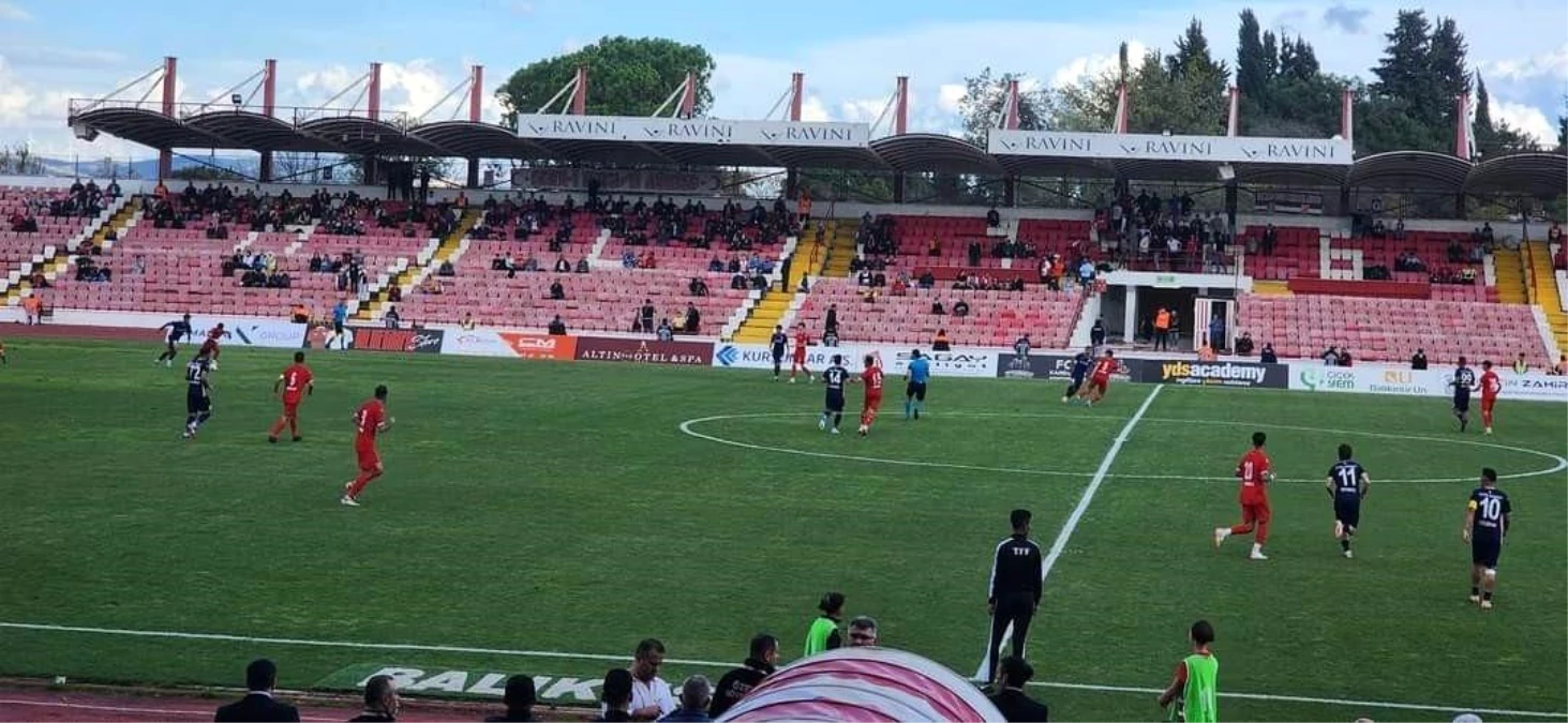 Balıkesirspor, evinde Çankaya FK\'yı 2-1 mağlup etti