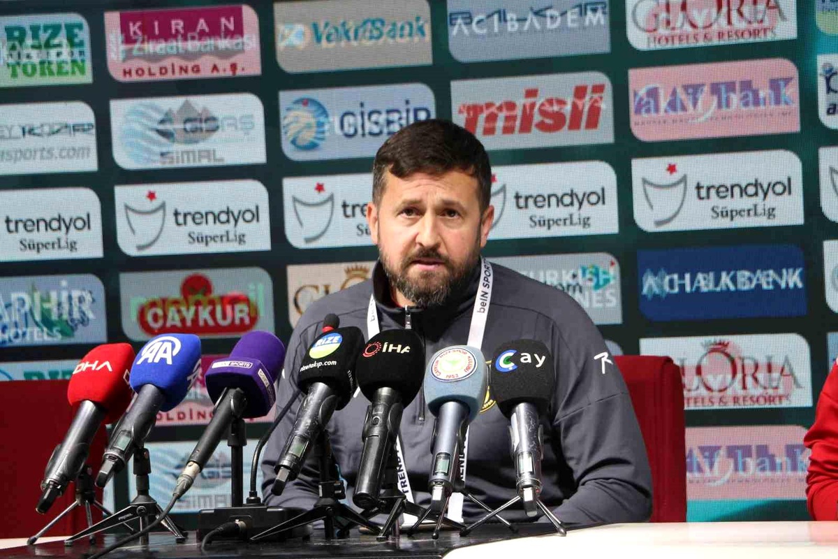 İstanbulspor Teknik Sorumlusu Vural Önen: Rize\'ye 3 puan için gelmiştik