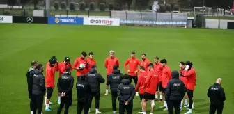 Milli Futbol Takımı Almanya ve Galler maçlarının hazırlıklarına başladı