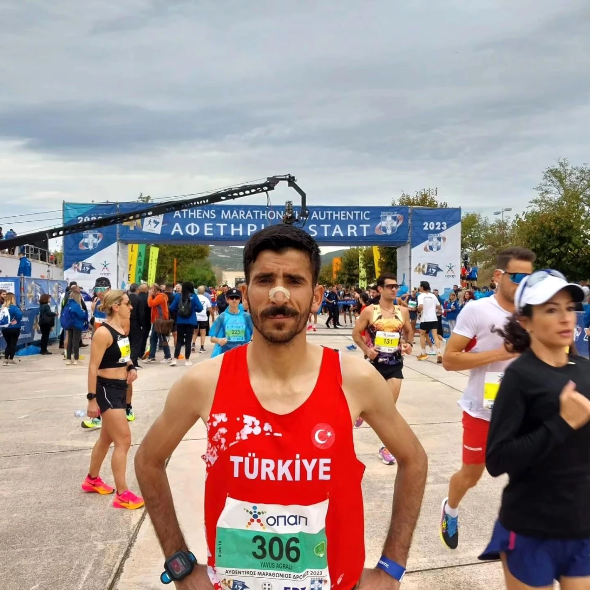 Milli Atlet Yavuz Ağralı, Balkan Maraton Şampiyonasında üçüncülük elde etti