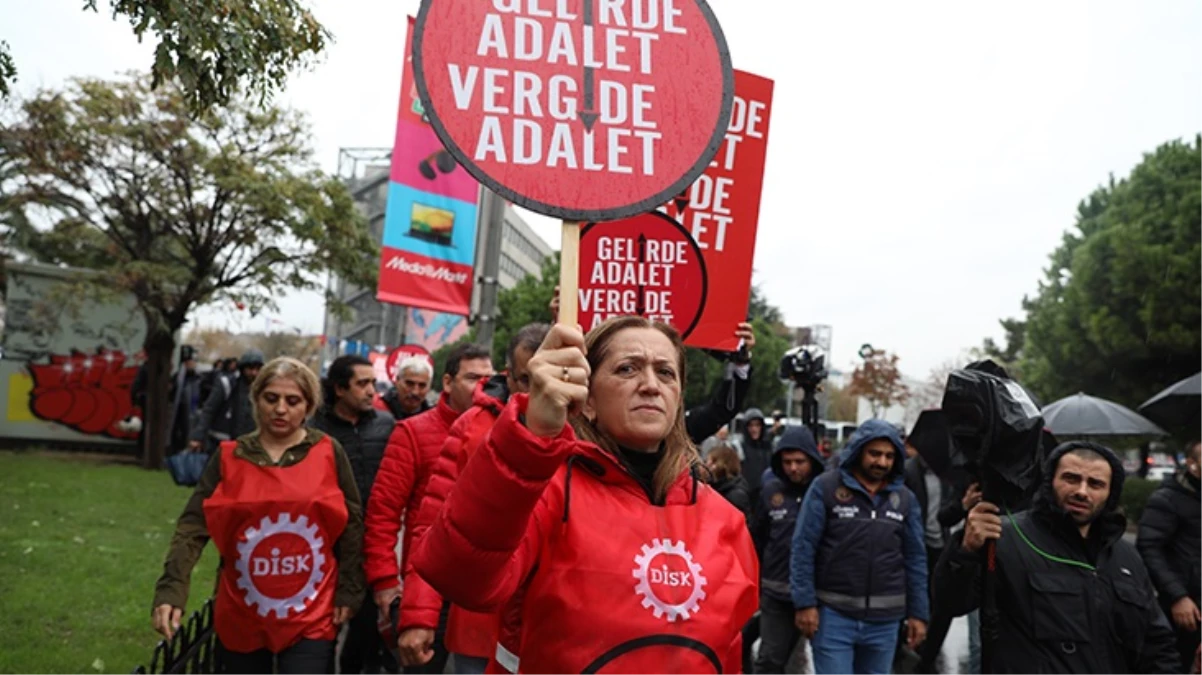  DİSK\'ten "Gelirde adalet vergide adalet" yürüyüşü! İstanbul\'dan Ankara\'ya gidecekler