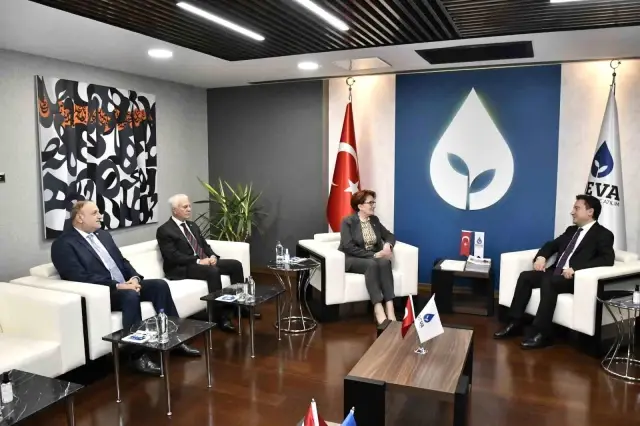 İYİ Parti lideri Akşener, Ali Babacan'a taziye ziyaretinde bulundu