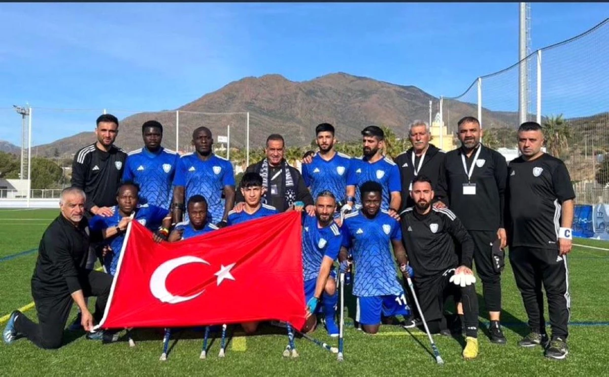 Şahinbey Ampute Futbol Takımı Avrupa Şampiyonu Oldu